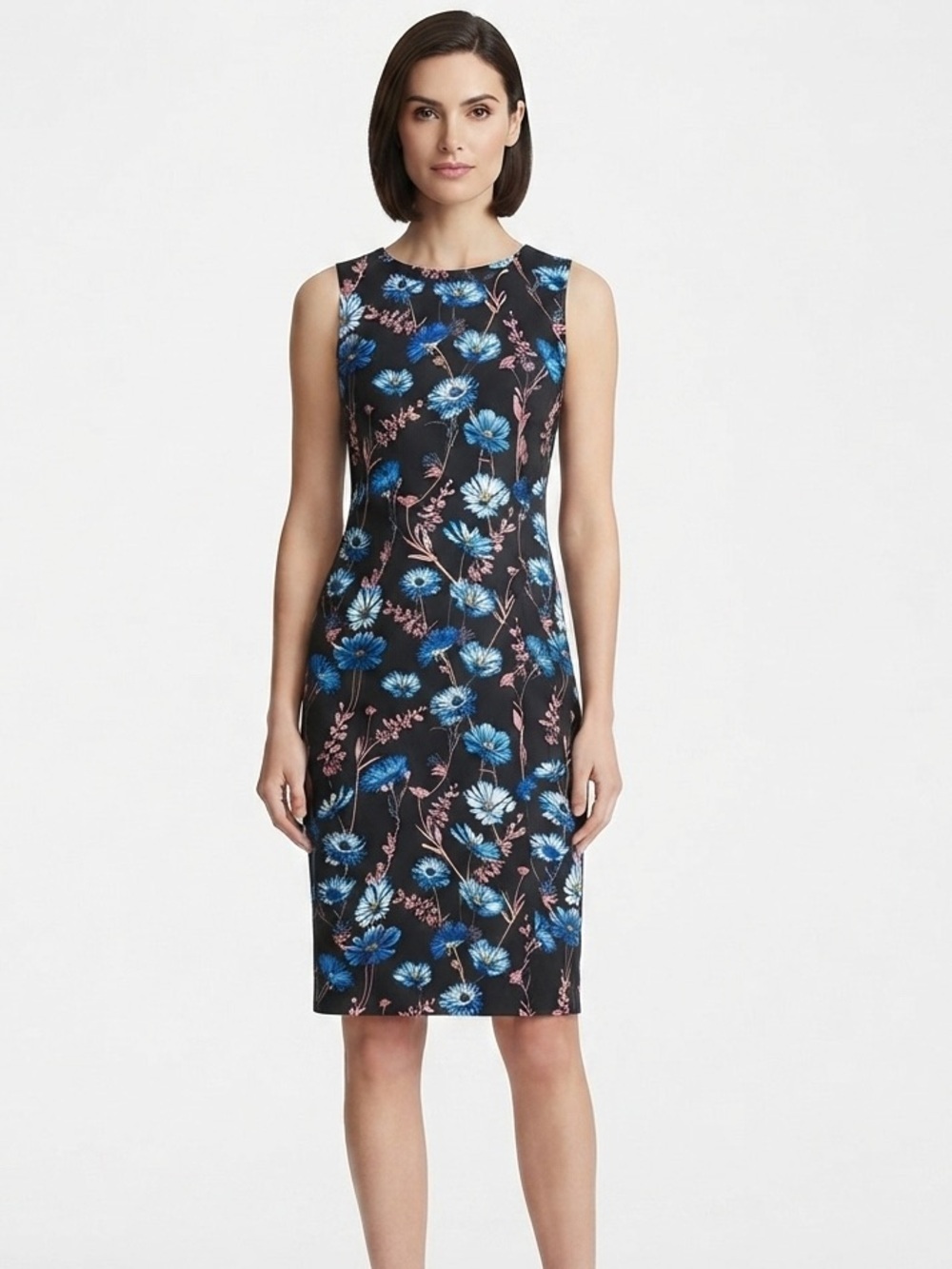 [Ivanka Trump] Floral Sheath Dress